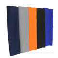 Polyester/rayon fabric, suitable for work wear